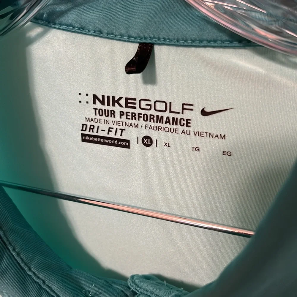 Nike Men’s Blue Golf Performance Polo Shirt / Size XL / Good Pre-Owned Condition